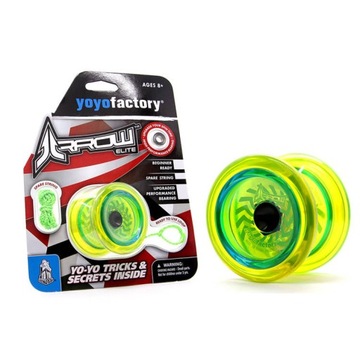 Yoyo dla początkujących YoyoFactory jojo zółte Arrow Elite profesjonalne