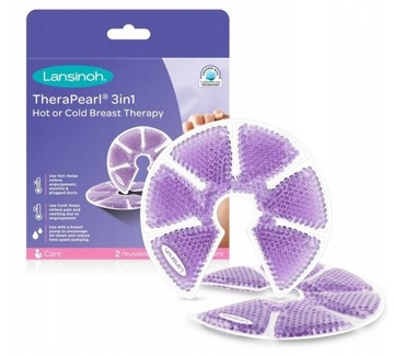 Lansinoh TheraPearl 3w1 Kompresy żelowe 2 szt.