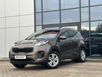 Kia Sportage IV SUV Facelifting 1.6 GDI 132KM 2018 Kia Sportage 1-Ręka 8xAlu Kamera Grzany fotel