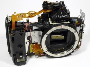 Canon 40D - mirror box