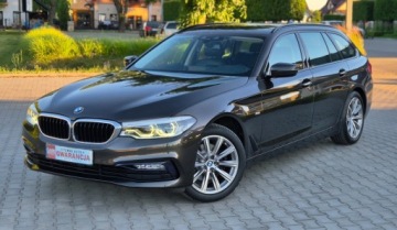 BMW Seria 5 G30-G31 Touring 520d 190KM 2018 BMW 520d 190ps Sport Line serwis ASO piękna Laser Led Gwarancja!, zdjęcie 22
