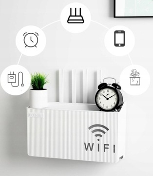 НАСТЕННЫЙ КРОНШТЕЙН ПОЛКА для WIFI ПЕРЕКЛЮЧАТЕЛЯ МАРШРУТИЗАТОРА