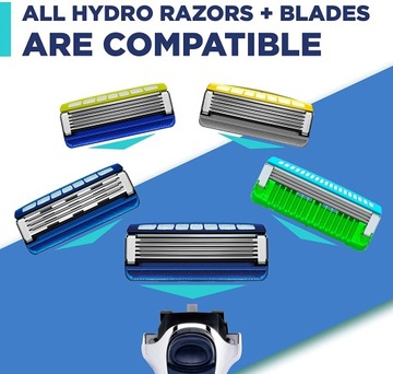 Бритва WILKINSON Hydro 5 Skin Protection Sensitive + 4 картриджа