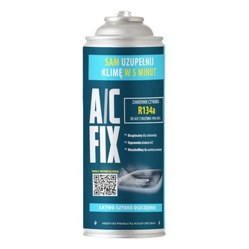 A/C FIX Gaz do klimatyzacji R134A auta 1994-2016