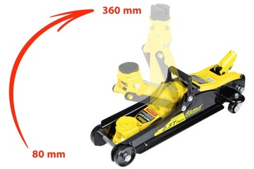 ГИДРАВЛИЧЕСКИЙ АВТОМОБИЛЬНЫЙ ПОДЪЕМНИК 2,5 Т НИЗКОПРОФИЛЬНЫЙ подъемник ŻABA