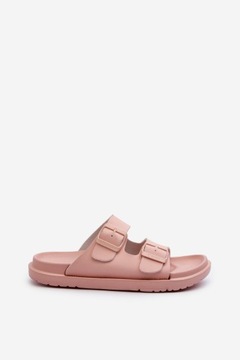 ЖЕНСКИЕ ТАПОЧКИ ИЗ ПЕНЫ С БОЛЬШИМИ ЗВЕЗДНЫМИ ПРЯЖКАМИ NN274A753 РОЗОВЫЙ 41