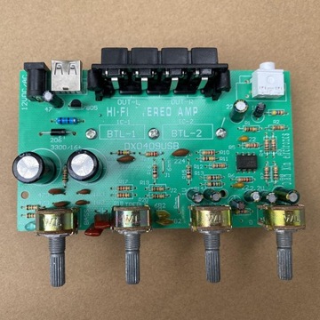 Универсальная плата модуля усилителей стерео сабвуфера