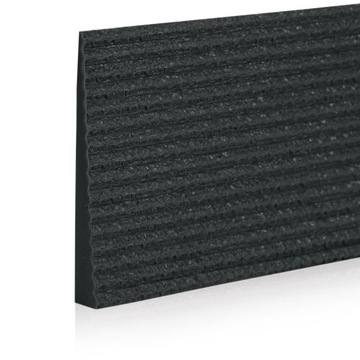 KABBER FLEX CZARNY 60 x 590 x 10 MM Gumowy KLIN