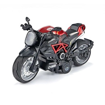 1:12 Simulation Motorcycle Model Alloy Pull Back