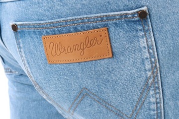 WRANGLER RIVER spodnie proste tapered jeansy W36 L30