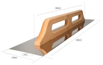 НЕРЖАВЕЮЩИЙ ШПАТКУ ДЛЯ ГЛАДКОЙ КАДОЧНОЙ ШТУКАТУРКИ 70 СМ
