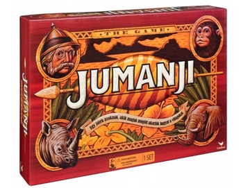 JUMANJI GRA PLANSZOWA PRZYGODOWA SPIN MASTER