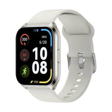 Smartwatch zegarek HAYLOU LS02 Pro powiadomienia sport smartwatch srebrny