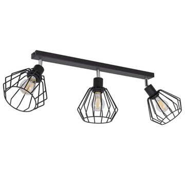 DESIGN LAMPA WISZĄCA ŻYRANDOL METAL PLAFON DIAMENT