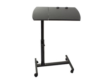 РЕГУЛИРУЕМЫЙ СТОЛ ДЛЯ НОУТБУКА НА КОЛЕСАХ.