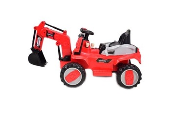 WIELKA KOPARKA Z PILOTEM, PEŁNA OPCJA, RUCHOMA ŁYŻ