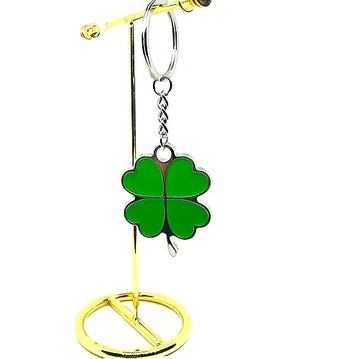 БРЕЛОК ЧЕТЫРЕХЛИСТНИКОВЫЙ КЛЕВЕР LUCKY
