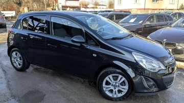 Opel Corsa D Hatchback 5d Facelifting 1.2 Twinport ECOTEC 85KM 2013 Opel Corsa 1.2i 85PS OPŁACONY Bezwypadkowy Serwis, zdjęcie 4