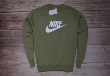 NIKE NSW CLUB BB CREW ORYGINALNA BLUZA CLASSIC PREMIUM NOWA XL