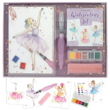 TOP MODEL ZESTAW KREATYWNY AKWARELE BALLET 12248