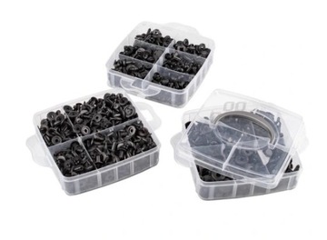 Зажимы, зажимы, дюбели автомобильные для обивки салона, 620 шт. Большой набор.