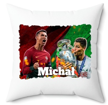 PODUSZKA CRISTIANO RONALDO + IMIĘ PREZENT DLA KIBICA