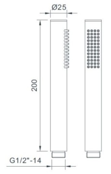 РУЧНОЙ ДУШ EMPORIA ВОДОСБЕРЕГАЮЩИЙ РУЧНОЙ ДУШ
