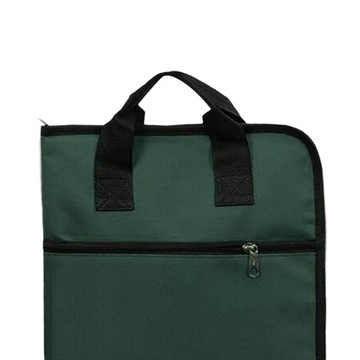 Сумка для барабанных палочек Прочный держатель палочек для молоткового барабана Зеленый барабанный набор