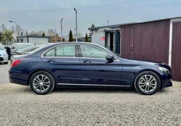 Mercedes Klasa C W205 Limuzyna 200 BlueTEC 136KM 2016 Mercedes-Benz Klasa C Avantgarde C200 136KM Full Led skory PDC Navi niski, zdjęcie 7