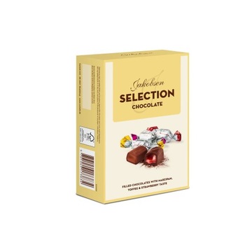 Czekoladowe Praliny Smak Marcepan Toffee Truskawka