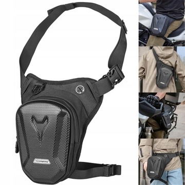 Saszetka Torba Motocyklowa-Rowerowa na Udo Biodro Wodoodporna