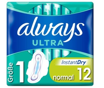 Always, Ultra Normal, Podpaski, 12 sztuk