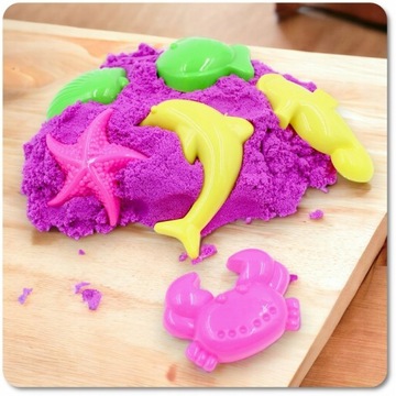 СУПЕР МЯГКИЙ КИНЕТИЧЕСКИЙ ПЕСОК НАБОР XXL ДЛЯ БАССЕЙНА ПЕСОЧНИЦА ИГРУШКИ ФОРМА