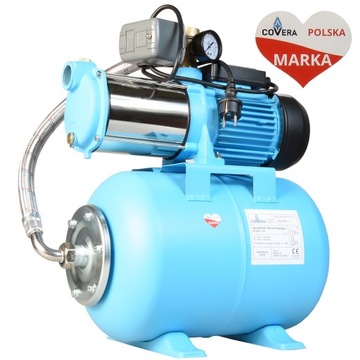 HYDROFOR 24L ZBIORNIK DO WODY POMPA HYDROFOROWA MHI MH 1300 ZESTAW COVERA