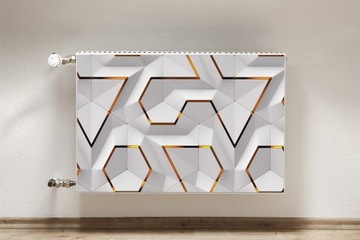 Модная крышка радиатора Современный 3D узор