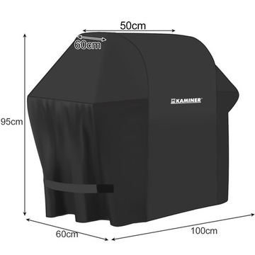 Водонепроницаемая брезентовая крышка для садового гриля 100x60x95 см