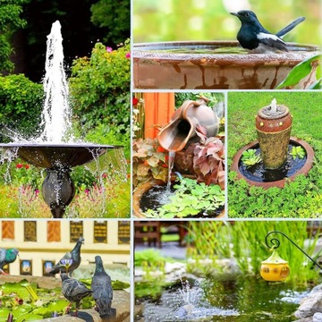 СОЛНЕЧНЫЙ ФОНТАН, НАСОС ДЛЯ ПРУДА, ПЛАВАЮЩИЙ ФОНТАН, НАСОС ДЛЯ ПРУДА, ВАННЫ