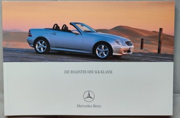 Prospekt Mercedes SLK R170 8 / 2002
