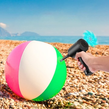 MOCNA ELEKTRYCZNA DMUCHAWA SPRĘŻONE POWIETRZE KOMPRESOR ODPYLACZ POWIETRZA DO KURZU