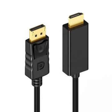 ПОРТ ДИСПЛЕЯ К HDMI DP КАБЕЛЬ DISPLAYPORT 1,8 М 4K