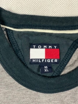 Tommy Hilfiger longsleeve młodzieżowy unikat L XL