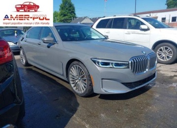 BMW Seria 7 G11-G12 2020 BMW Seria 7 740i xDrive 2020 3.0l 3.0 Benzyna 335KM