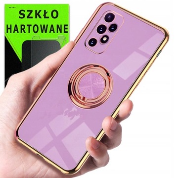 Etui OXYGEN CHIC do Samsung Galaxy A52 + szkło 9H