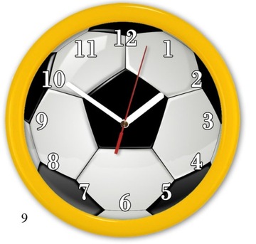 НАСТЕННЫЕ ЧАСЫ ФУТБОЛ ПОЛЬШИ ФЛАГ PL SILENT