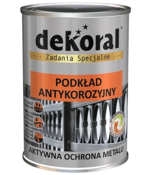 Dekoral | PODKŁAD ANTYKOROZYJNY 0,9L Szary (RAL 7045)