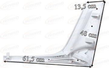 MERCEDES ACTROS MP4 MP5 РАМКА ФАРЫ, ПРАВАЯ ПОЛОСА