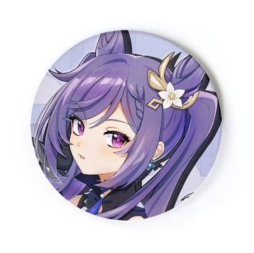 Przypinka anime Genshin Impact Keqing 58 mm