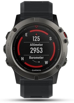 CZARNY Silikonowy Pasek Garmin FENIX 6X QuickFit