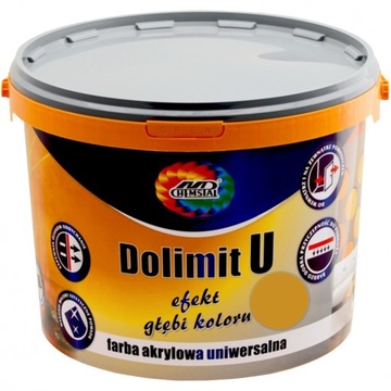 Farba akrylowa DOLIMIT U CHEMSTAL Orzech Jasny 1L