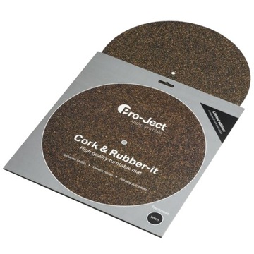 PRO-JECT CORK & RUBBER IT 1mm MATA GRAMOFONOWA